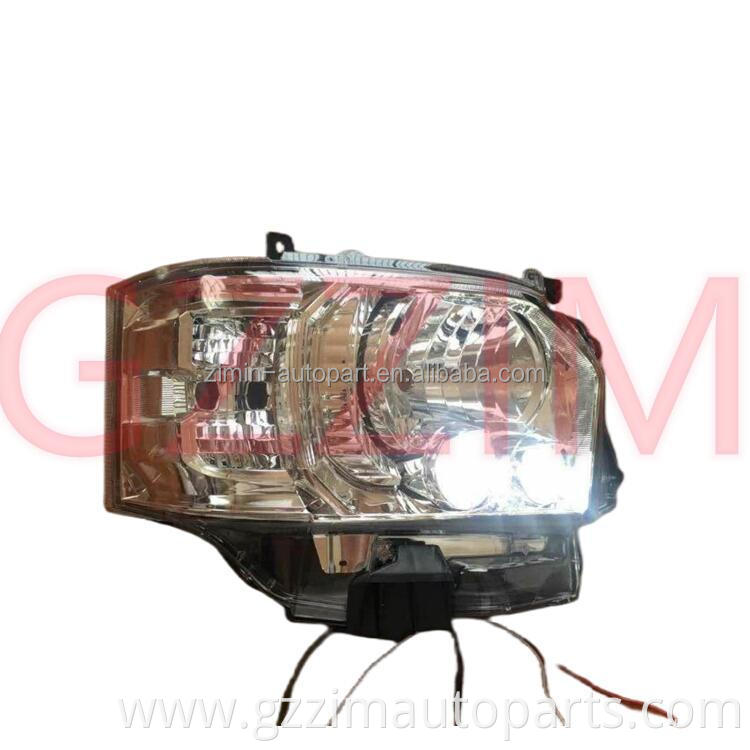 Replacement ABS Plastic Head Lamp Refit HID Head Lamp For Hiace 2014